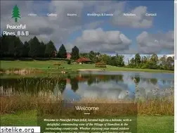 Sites similar to peacefulpinesbandb.com