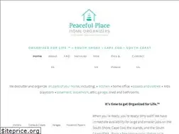 Sites similar to peacefulplaceorganizers.com