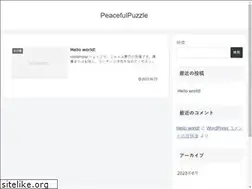 Sites similar to peacefulpuzzle.com