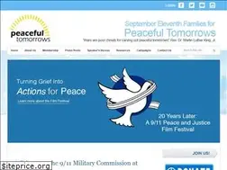 Sites similar to peacefultomorrows.org