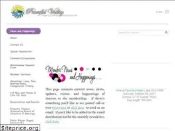 Sites similar to peacefulvalleylake.com