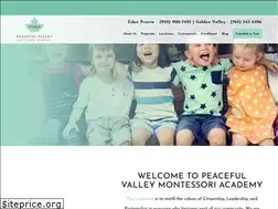 Sites similar to peacefulvalleymontessori.org
