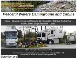 Sites similar to peacefulwaterscampground.com