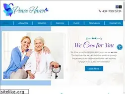 Sites similar to peacehavenhealth.org