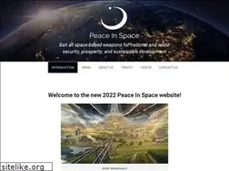 Sites similar to peaceinspace.com