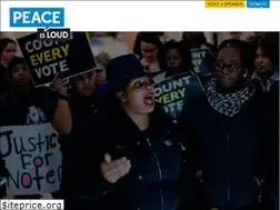 Sites similar to peaceisloud.org