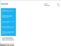 Sites similar to peacelab2016.de