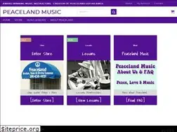 Sites similar to peacelandmusic.com