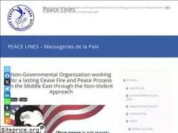 Sites similar to peacelines.org