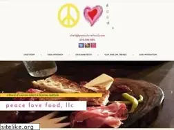 Sites similar to peacelovefood.com