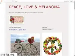 Sites similar to peacelovemelanoma.blogspot.com