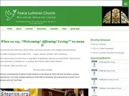 Sites similar to peacelutheran-clehts.org