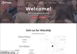 Sites similar to peacelutheran.com