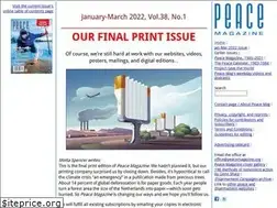 Sites similar to peacemagazine.org