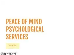 Sites similar to peaceofmindpsychology.com
