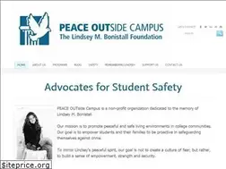Sites similar to peaceoutsidecampus.org
