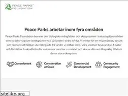 Sites similar to peaceparks.se