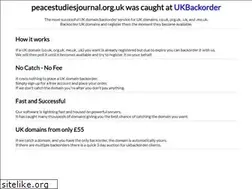 Sites similar to peacestudiesjournal.org.uk