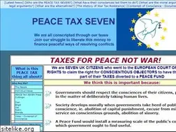 Sites similar to peacetaxseven.com