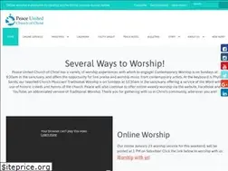 Sites similar to peaceunitedchurch.org
