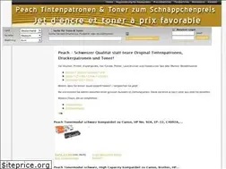 Sites similar to peach-toner.de