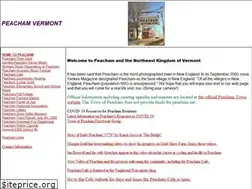 Sites similar to peacham.net