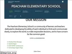Sites similar to peachamelementaryschool.com