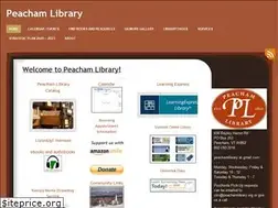 Sites similar to peachamlibrary.org