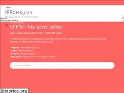 Sites similar to peachandlily.com