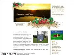 Sites similar to peachblowfarm.com