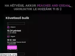 Sites similar to peachesandcream.hu