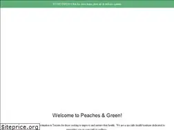Sites similar to peachesandgreen.com