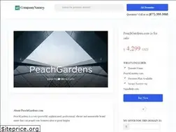 Sites similar to peachgardens.com