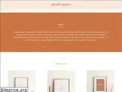 Sites similar to peachpaperdesign.com
