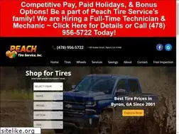 Sites similar to peachtire.com