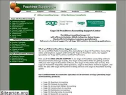 Sites similar to peachtree-support.com