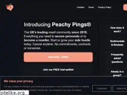 Sites similar to peachypings.com