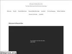 Sites similar to peacockblue.co.za