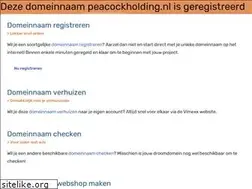 Sites similar to peacockholding.nl