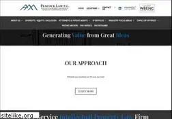 Sites similar to peacocklaw.com