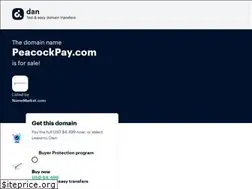 Sites similar to peacockpay.com