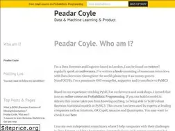 Sites similar to peadarcoyle.wordpress.com
