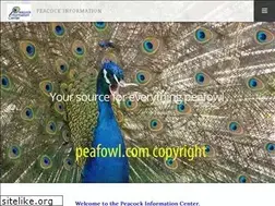 Sites similar to peafowl.com