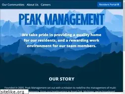 Sites similar to peak-management.com