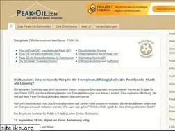 Sites similar to peak-oil.com