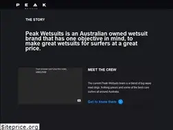 Sites similar to peak.com.au