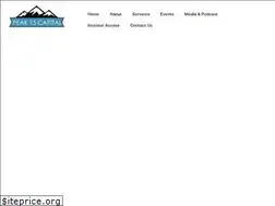 Sites similar to peak15cap.com