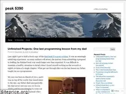 Sites similar to peak5390.wordpress.com