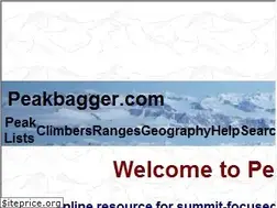 Sites similar to peakbagger.com