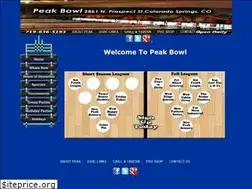 Sites similar to peakbowl.com